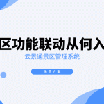 景区联动一体化：从何处入手？云景通系统助力全域升级缩略图