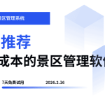 高精度管理景区的一天 未来属于智慧景区管理软件缩略图